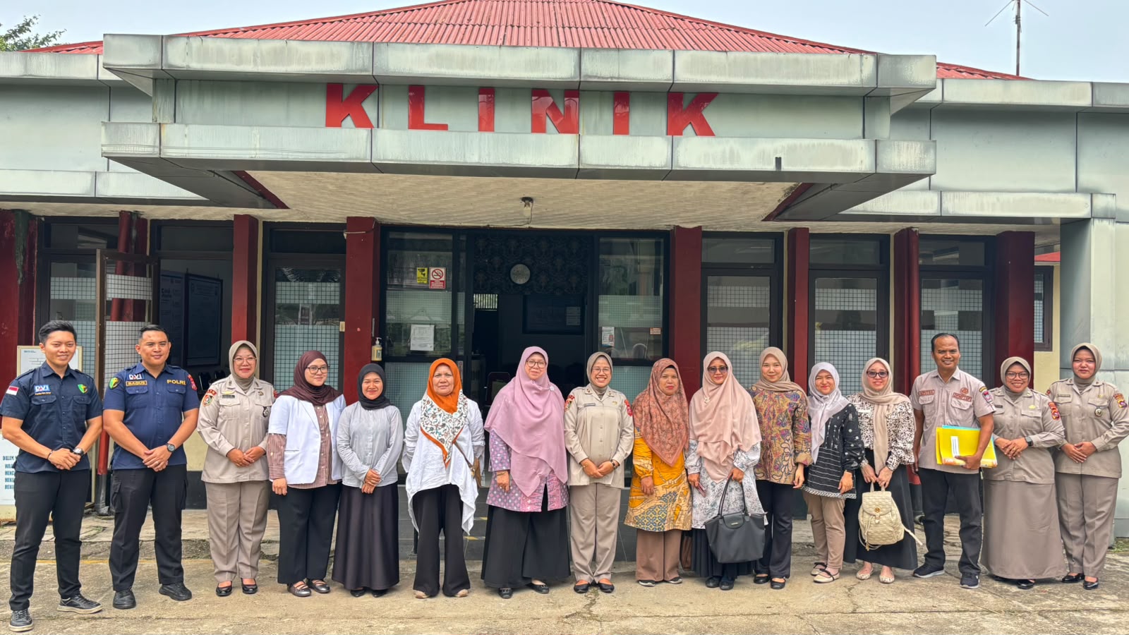 Visitasi DPMPTSP ke Klinik Pratama SPN Polda Sumbar