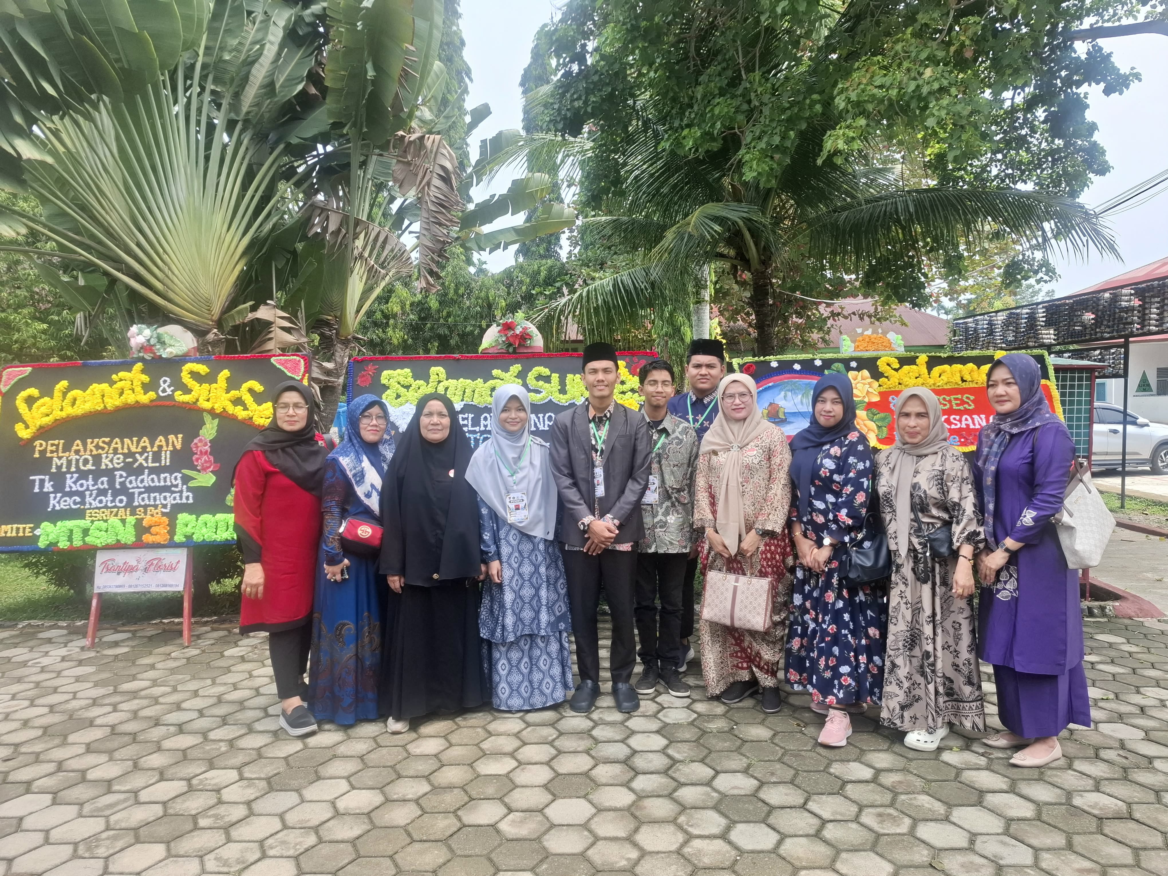 ASN DPMPTSP Kota Padang ikut berpartisipasi dalam menyemarakkan MTQN ke - 42