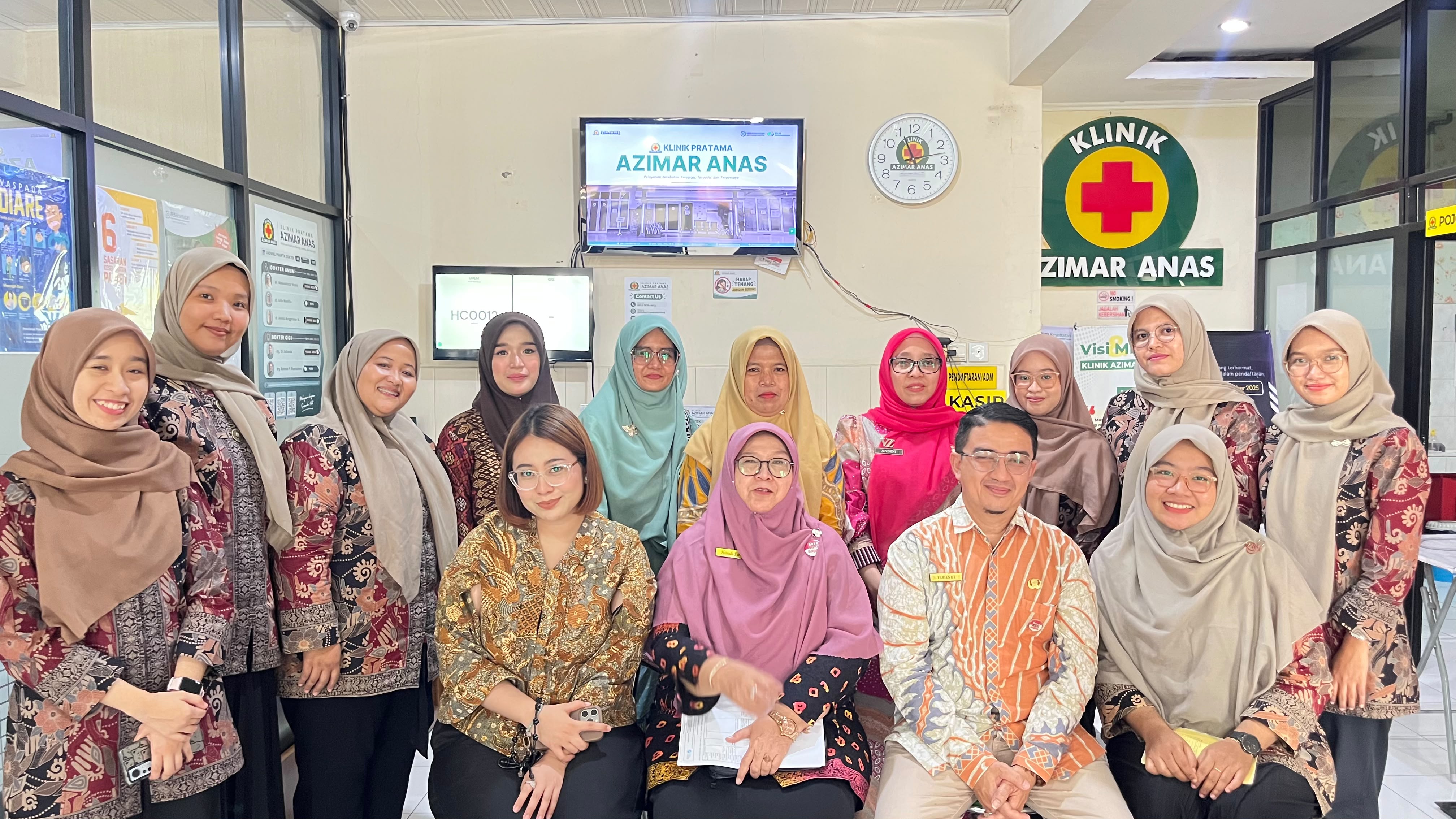 DPMPTSP Kota Padang Visitasi ke Klinik Pratama Azimar Anas