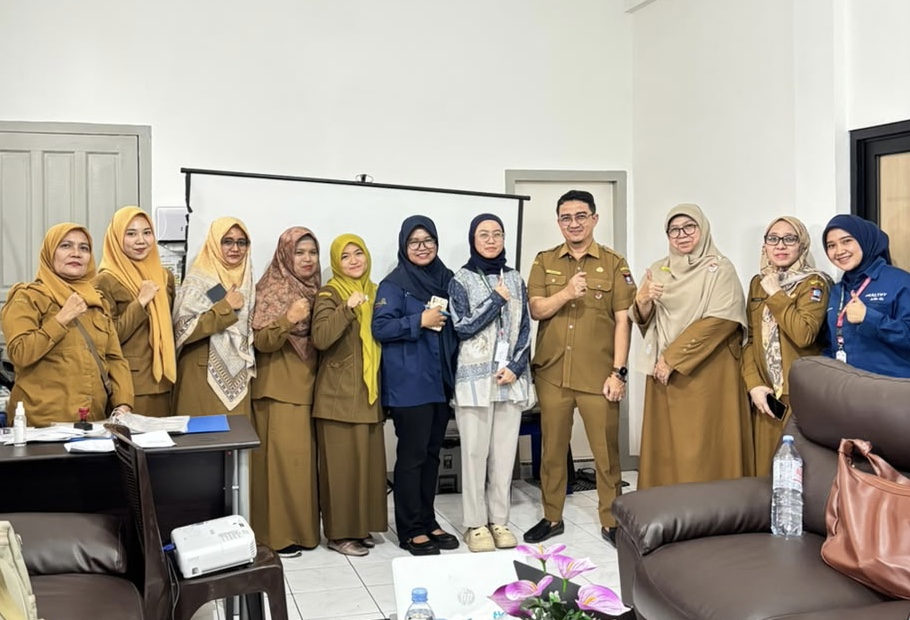 Tim Visitasi Verifikasi Penambahan Layanan Kesehatan di Klinik Pratama Simpang Anduring Padang