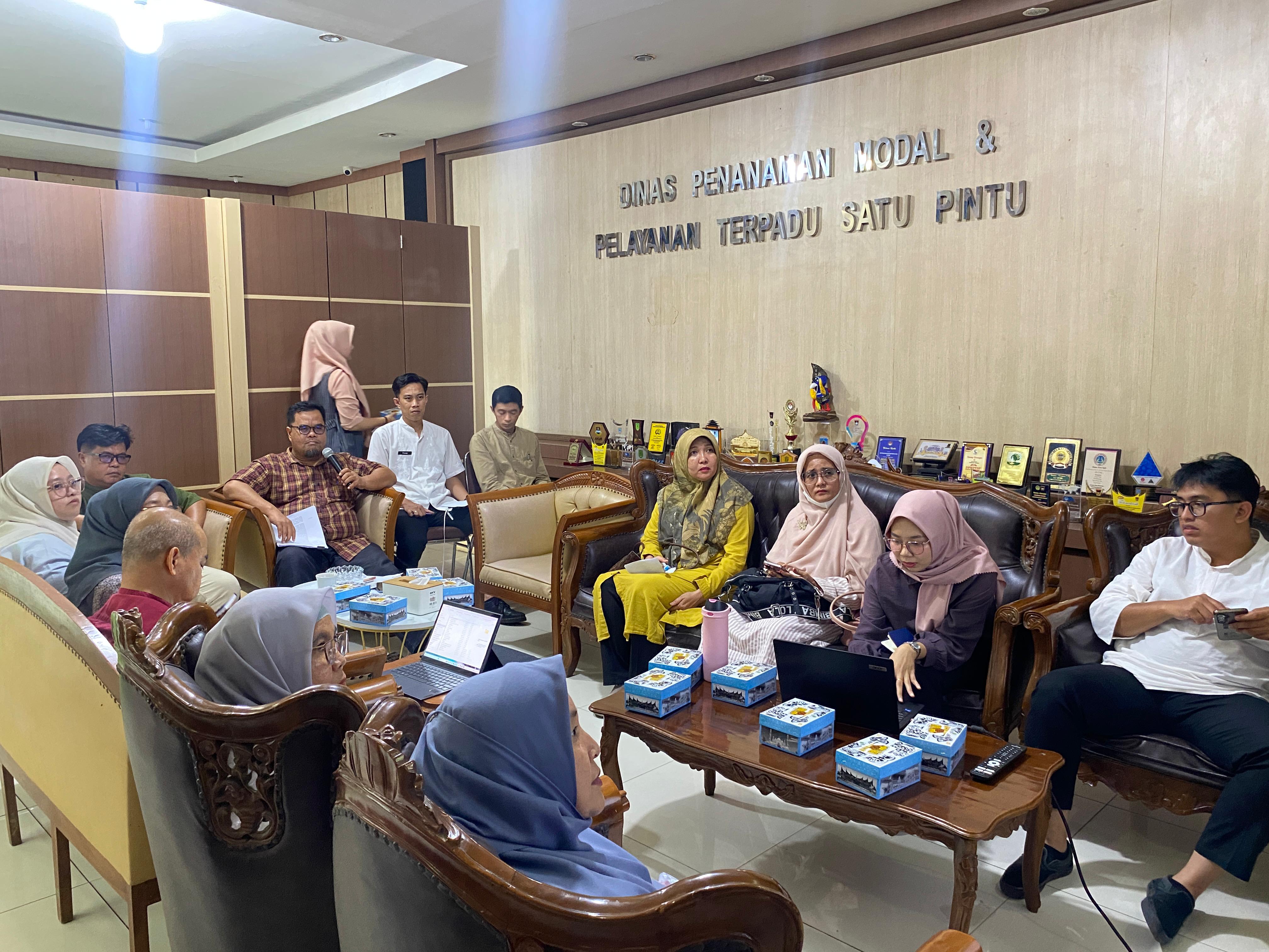 RAPAT PENYUSUNAN RENAKSI PENILAIAN KINERJA PTSP 2027