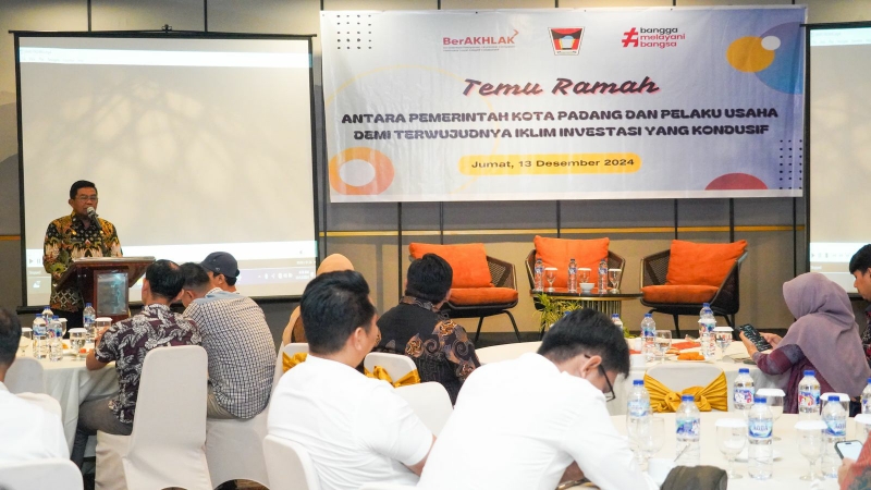 Pemko Padang Gelar Temu Ramah: Strategi Baru Tingkatkan Iklim Investasi di Kota Padang