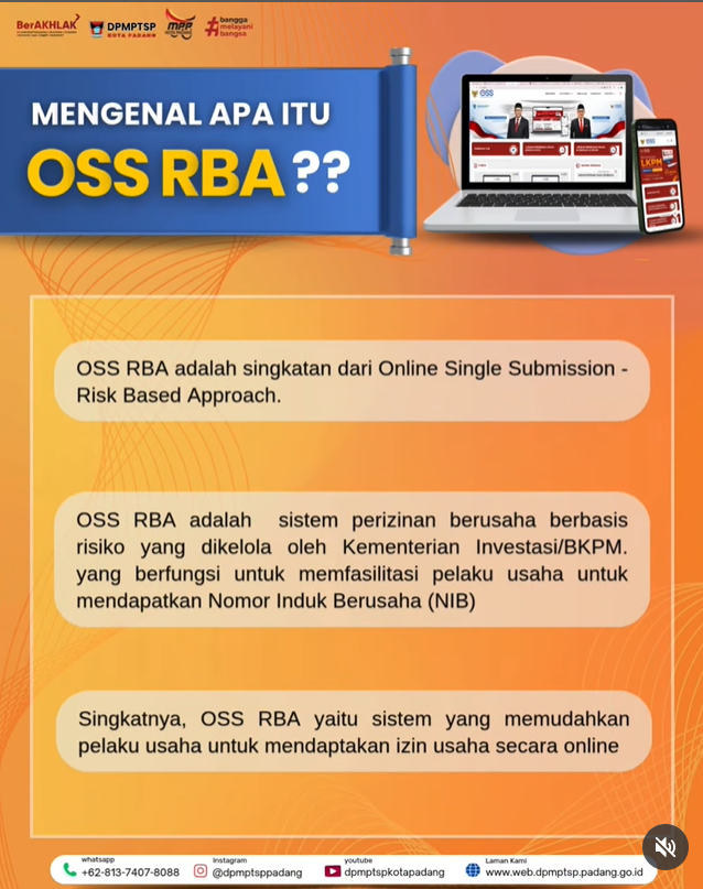 OSS RBA (Online Single Submission Risk-Based Approach)