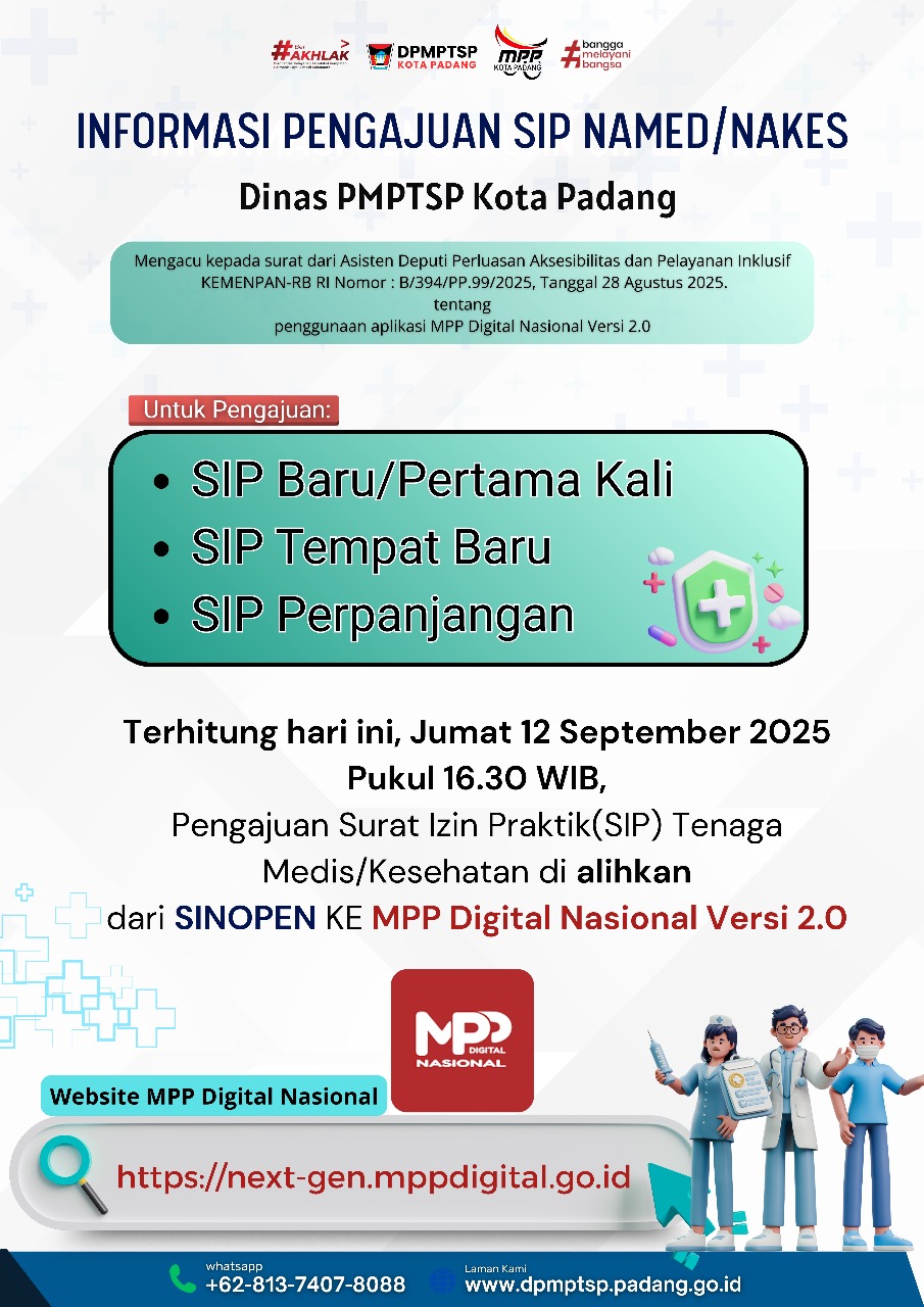 Pengajuan SIP NAMED/NAKED